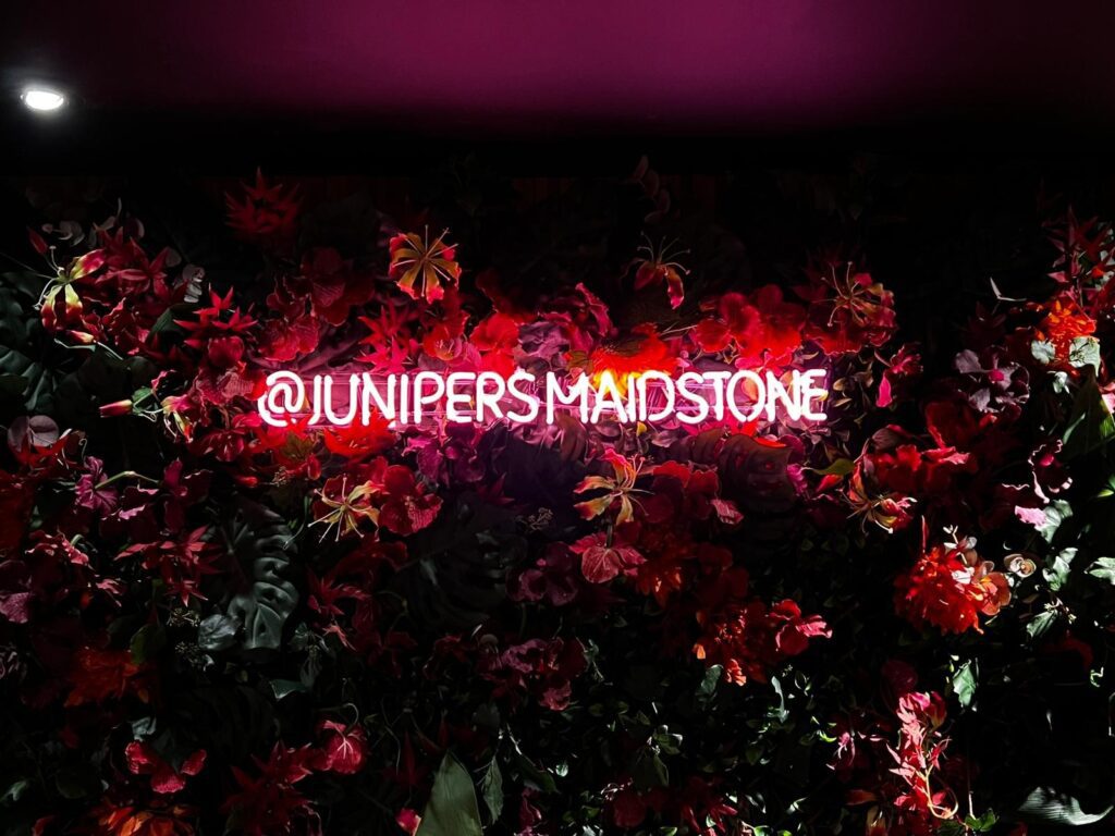 neon light up junipers