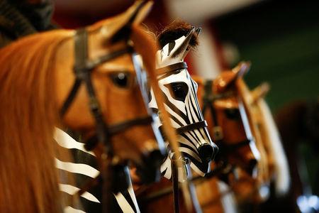 the stevenson brothers wooden handmade rocking horses
