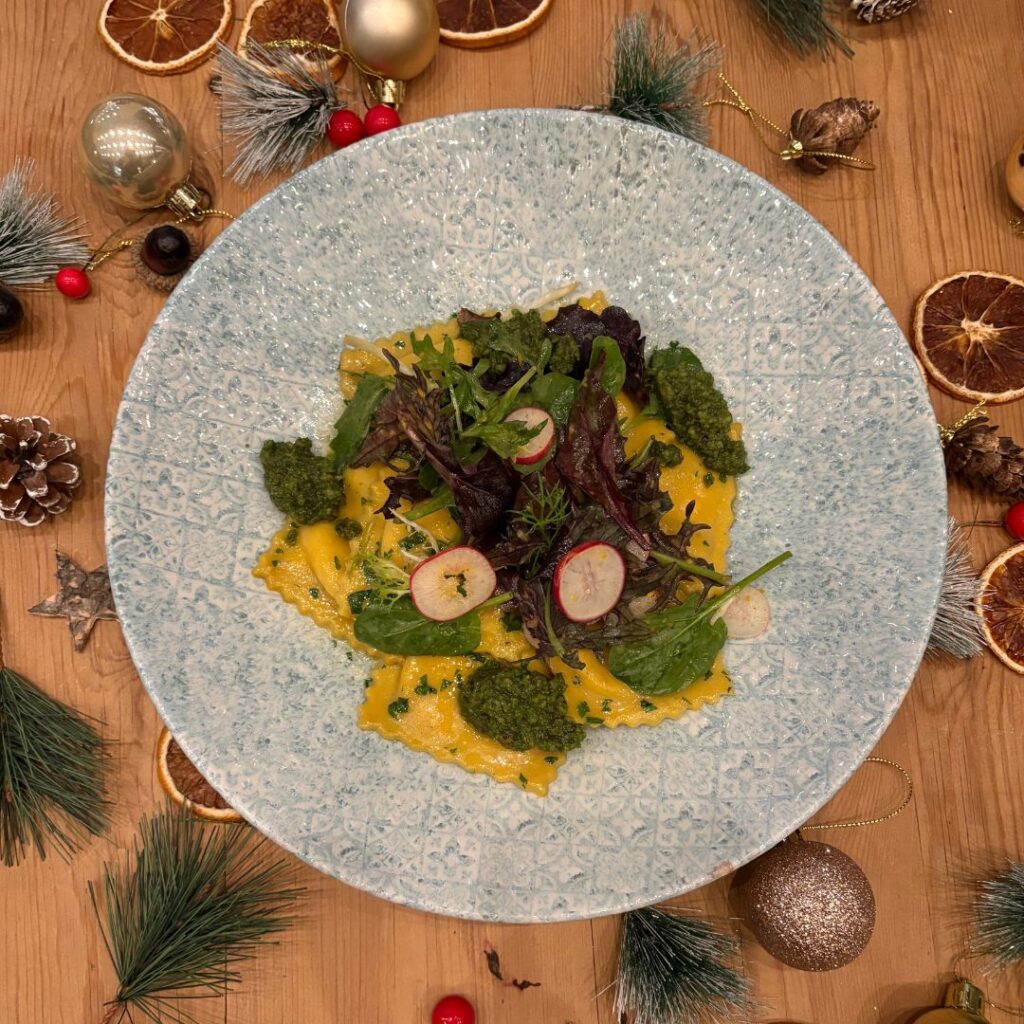 festive main course for country pub