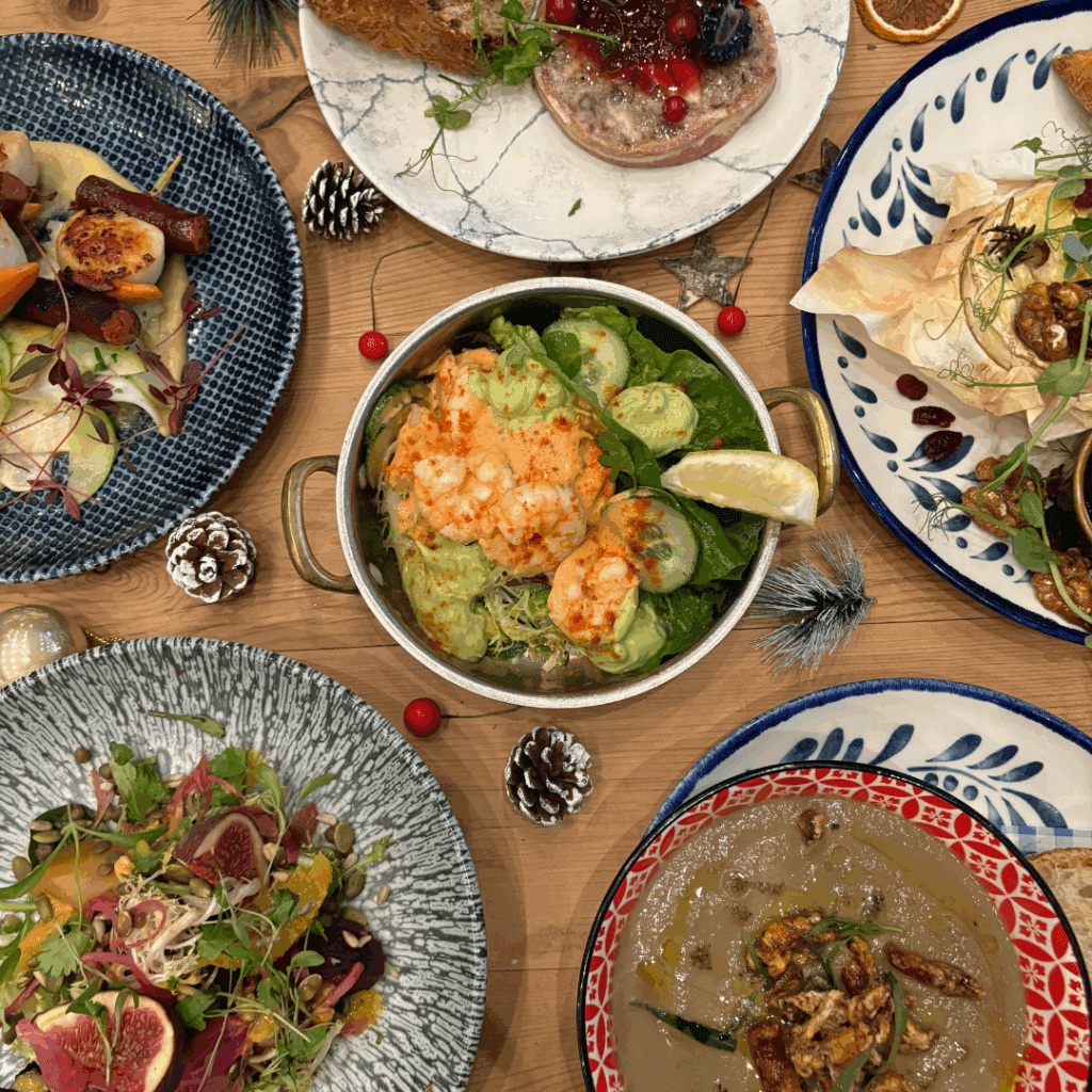festive menu country pub