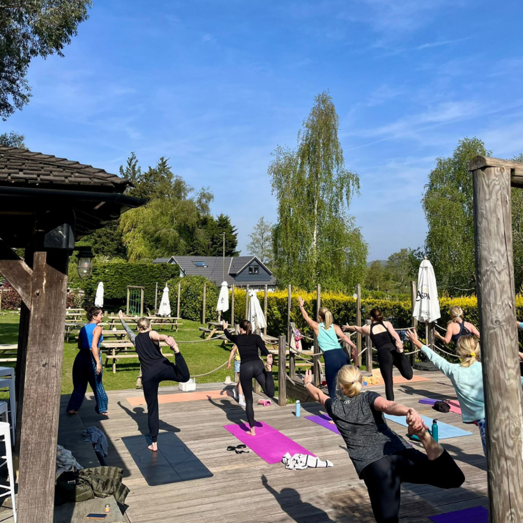 Yoga class in Kent
